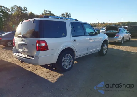 2014 Ford Expedition Limited из США, поврежденный, VIN 1FMJU2A58EEF00136